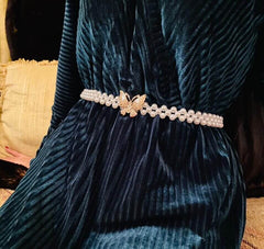 GC Premium Signature 3D Butterfly Pearl Adjustable Belt