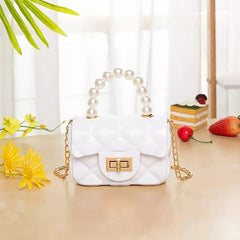 GC Super Luxurious Pearl Grip Jelly Mini Crossbody Bag