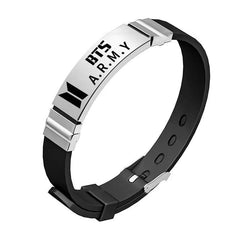 BTS Stainless Steel Super High Quality K Pop Bracelet