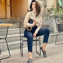 GC Cloud Deluxe Super Chic Pouch Black Leather Bag