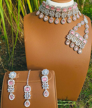 HANIA Salmon Pink Indian Exclusive Set (Supreme Quality)