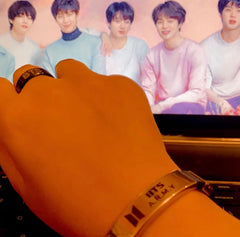 BTS Stainless Steel Super High Quality K Pop Bracelet