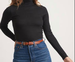 Super Elastic Turtle High Neck Tee Supreme Quality Free Size