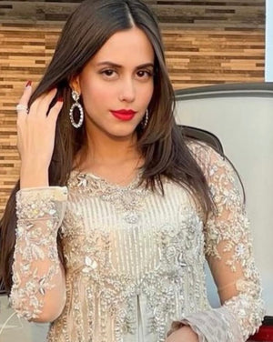 Fascinating Crystal Ring Hoop Luxurious Earrings