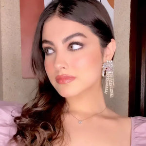 Glamorous Tantalizing Rhinestone Crystal Chandelier Earrings