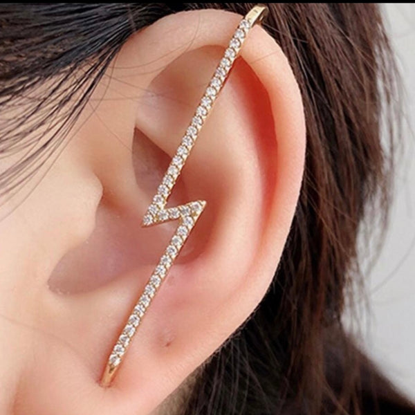 GC Top Trending Flash Crystal Ear Cuff
