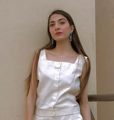 GC Crystal Blue Sapphire Seahorse Luxury Earrings