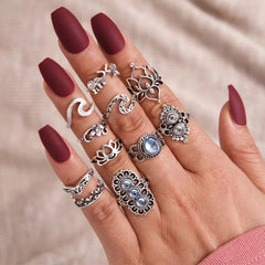 Stacked Bohemian Top Trending Knuckle Rings