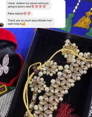 Sheesh Mahal 2.0 Kundan & Zircon Studded Statement Set