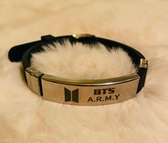 BTS Stainless Steel Super High Quality K Pop Bracelet