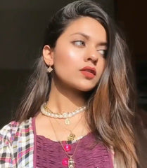 GC Premium 4 Layered Gold Statement Necklace