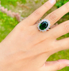 Princess Diana / Kate Middleton Emerald Green Deluxe Combo