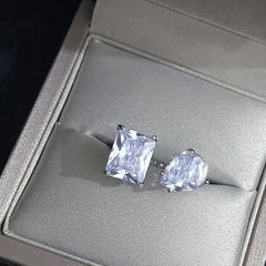 Moi Et Toi – Megan Fox’s Royal Adjustable Rings (Silver)