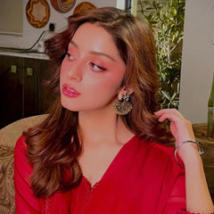 GC Premium Chandelier Peacock Colorful Earrings (Premium Edition)