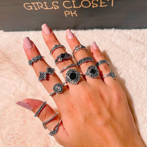 Pack of 15 Vintage Knuckle Rings
