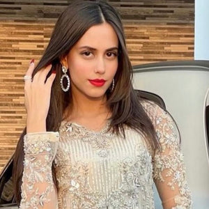 Fascinating Crystal Ring Hoop Luxurious Earrings