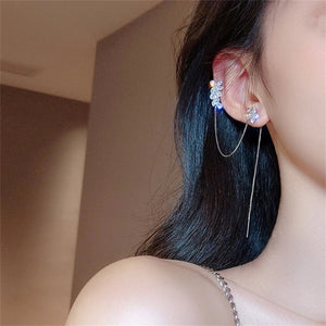 GC Signature Zircon Floral Deluxe Ear Cuff