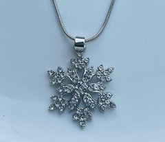 GC Snow Flake Sparkling Crystal Zircon Luxury Set