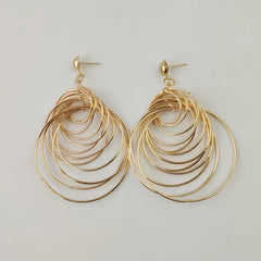 Timeless Multi Linked Hoop Earrings