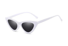 GC White Cat-Eye Super Trendy Sunglasses