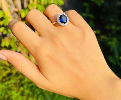 Princess Diana William Kate Middleton Gemstones Ring