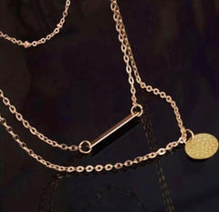 GC Exclusive Necklace Multi Layered Gold Chain